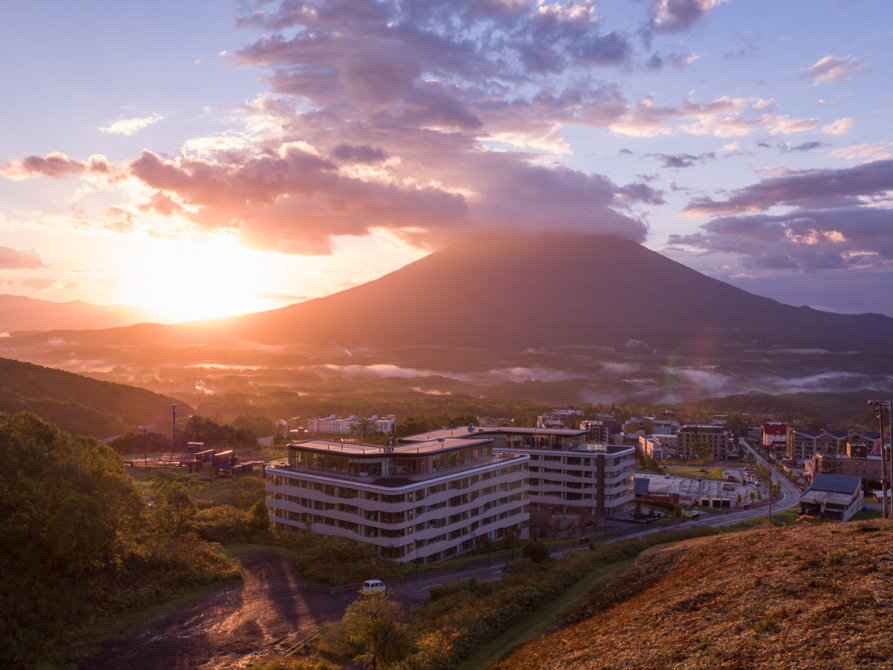 Skye Niseko Exterior Summer Sunset Low Res 2