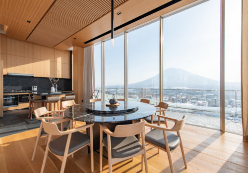 Picture yourself in a Skye Niseko penthouse suite.